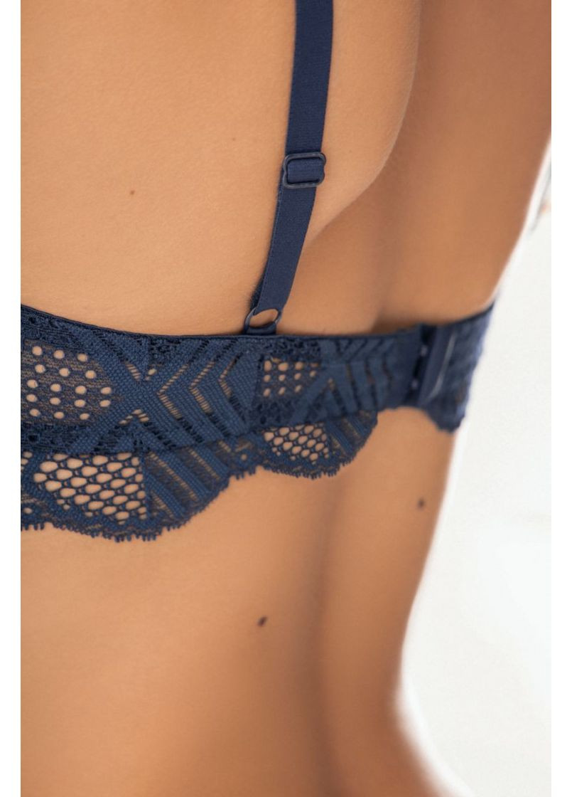 Синій бюстгальтер Jasmine з кісточками