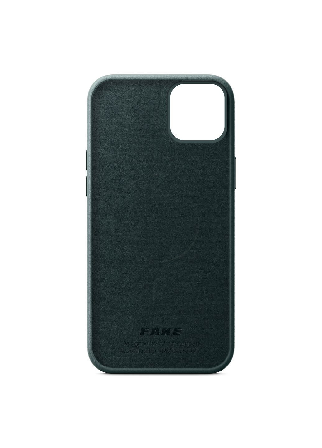 Панель FAKE Leather Case для Apple iPhone 14 Plus Shirt Green (ARM64396) ArmorStandart (260009697)