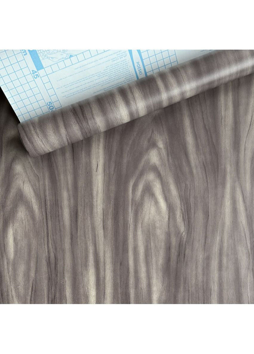 Самоклеюча плівка сіро-коричневе дерево 0,45х10м (821) 3D Loft (366288903)