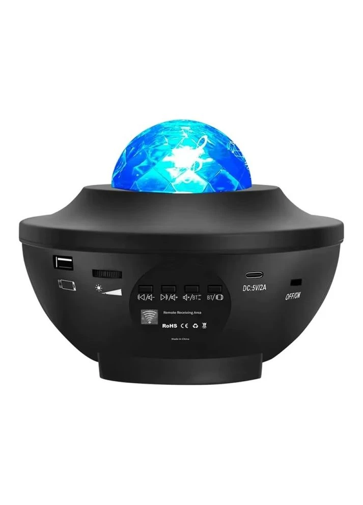 Лампа-проектор с Bluetooth колонкой и пультом «Северное сияние» SF-L1 Black No Brand (366089819)