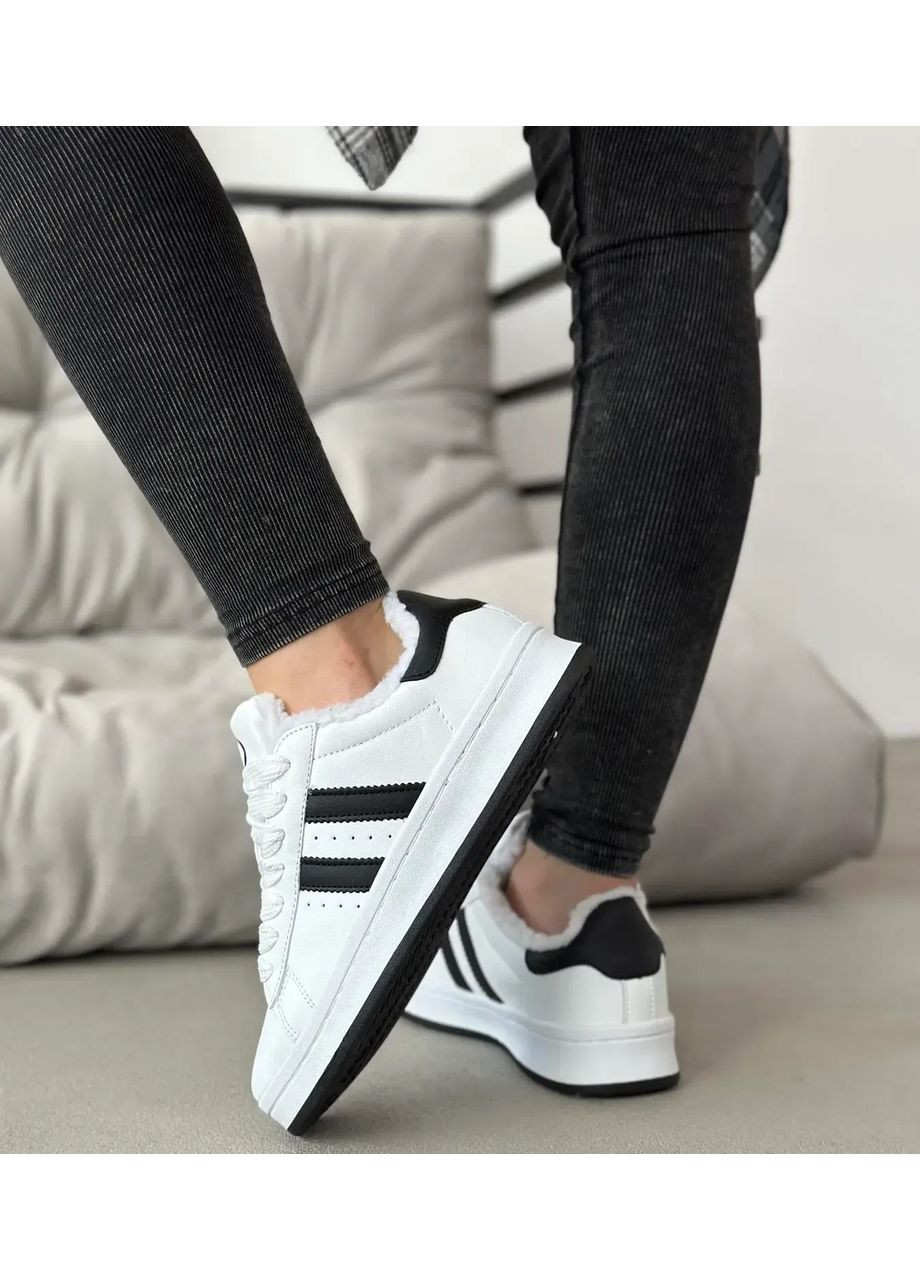 Білі стильні зимові кеди білі (hb670-8) 40 Stilli