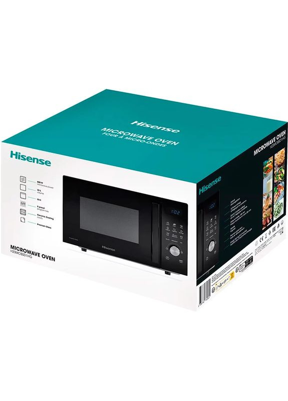 Мікрохвильова піч H23MOBSD1HG Hisense (372465667)