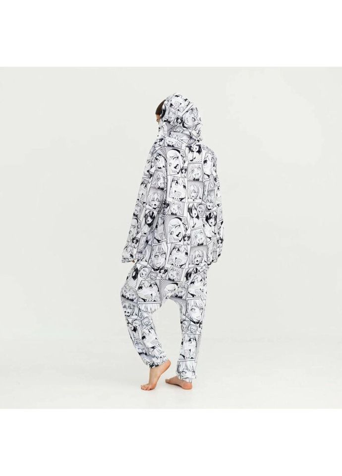 Кигуруми для взрослых Oversize 3D Аниме Black and White 3856_3_158 17231 158 см FlexDress (324623633)
