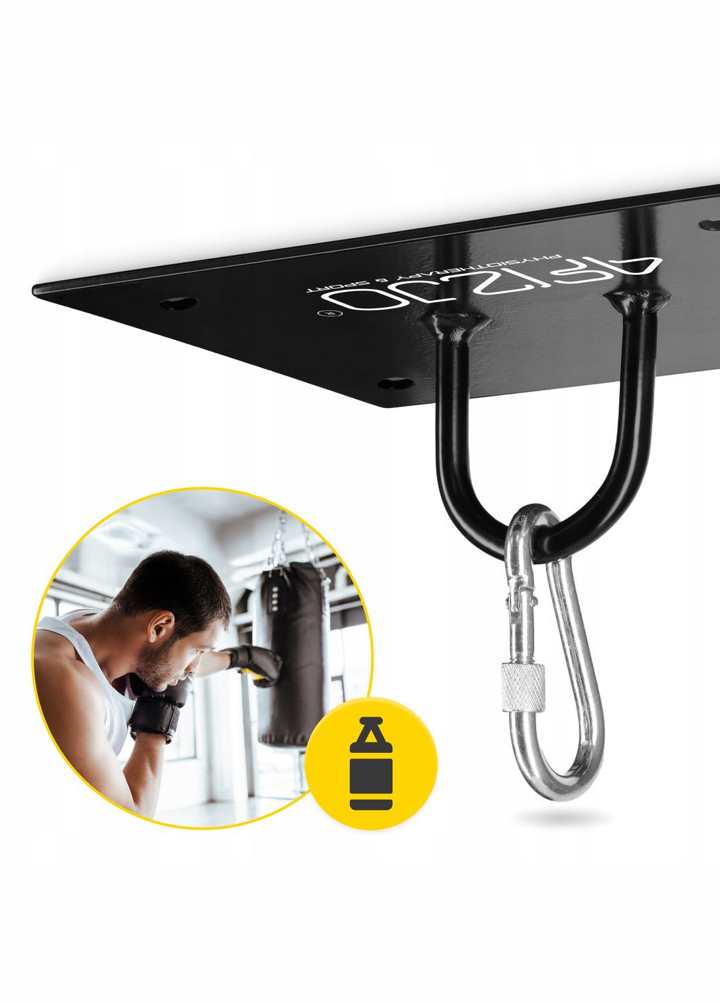 Крепление для боксерской потолочной груши с карабином () 4FIZJO P-5907739317414 (360890090)