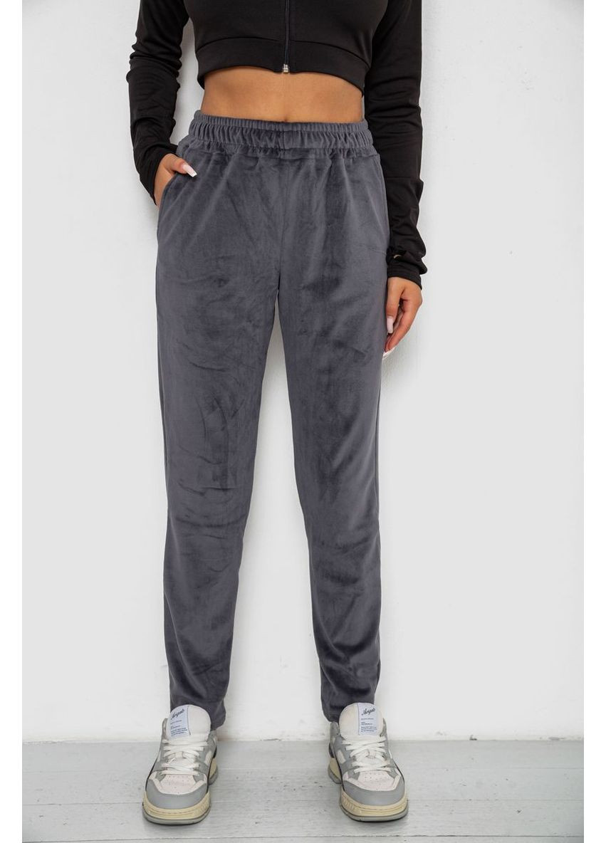 Спортивні штани велюрові жіночі на флісі Ager 238R350 (357234455)