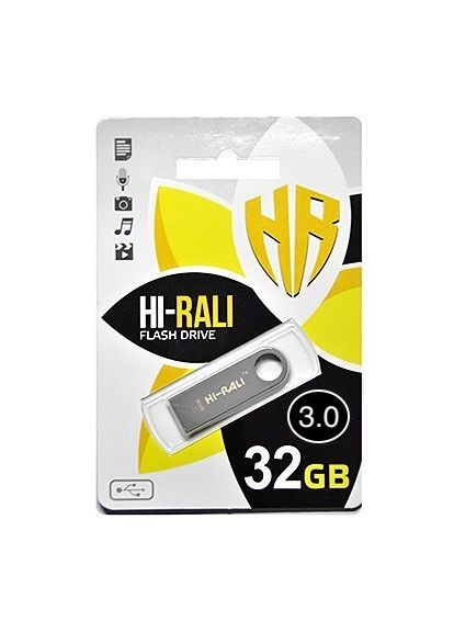 Флеш-накопитель USB3.0 32GB Shuttle Series Silver (HI-32GB3SHSL) Hi-Rali (364861056)