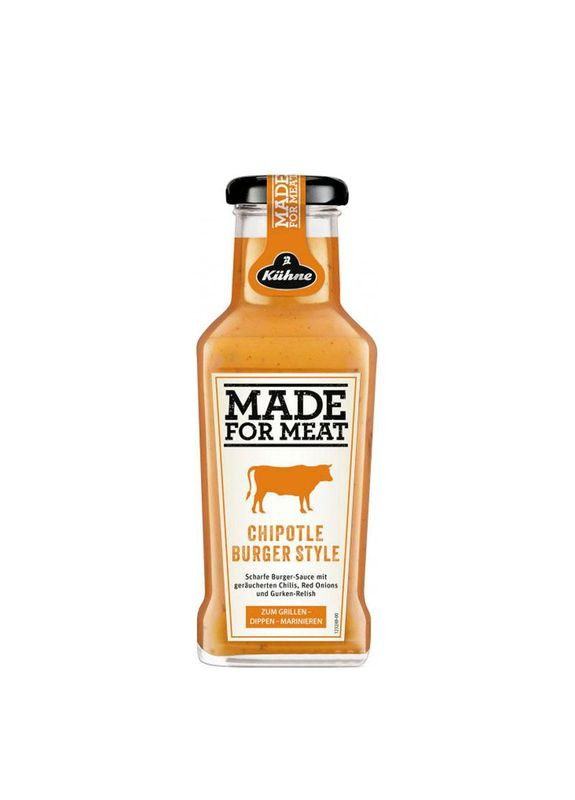 Соус Made For Meat Chipotle Burger Style Чіпотле бургер 235 мл. Kuhne (349811570)