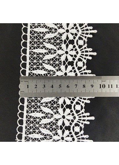 Мереживо макраме 9см (20 м) Колір білий (24-H13115-1) Plus-plus (352751352)