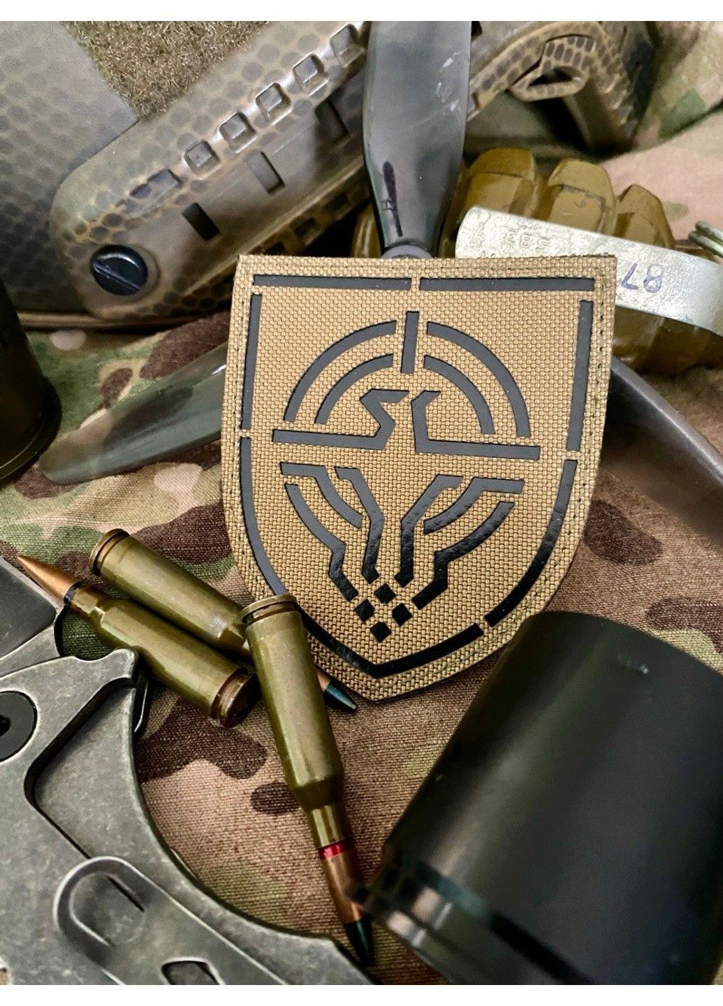 Патч \ шеврон «Силы беспилотных систем ВСУ» койот No Brand (317404762)