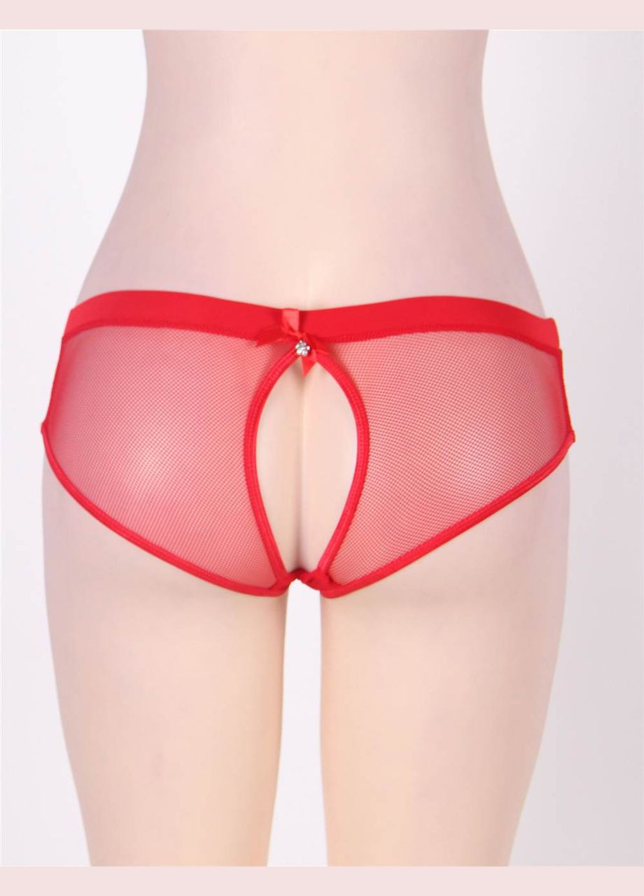 Трусики з відкритим доступом червоні Star Night (334709851)