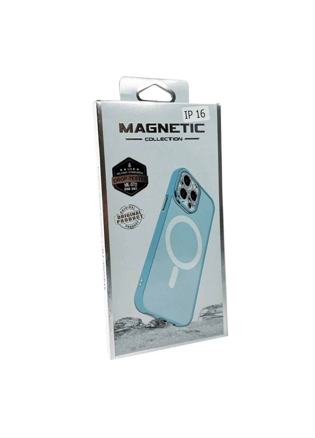 Чохол для смартфона Magnetic Color HQ для Apple iPhone 16 Light Blue Cosmic (382592207)