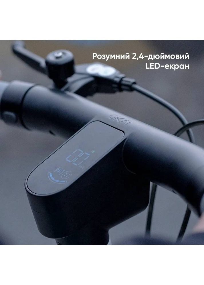 Электросамокат Ceetle PRO EA10C Black 10" (EA10C-B) OKAI (323085570)