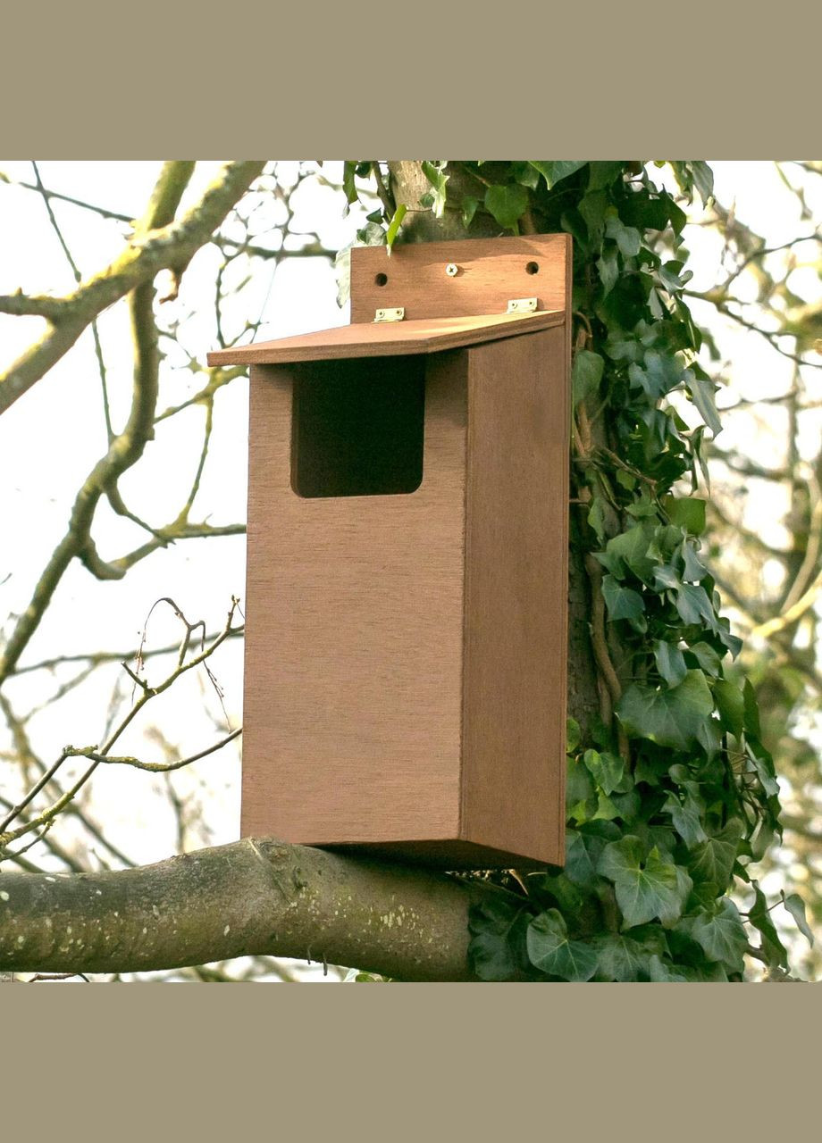 Домик для совы из дерева Селена сиена (ДСО-002105) No Brand (328605627)