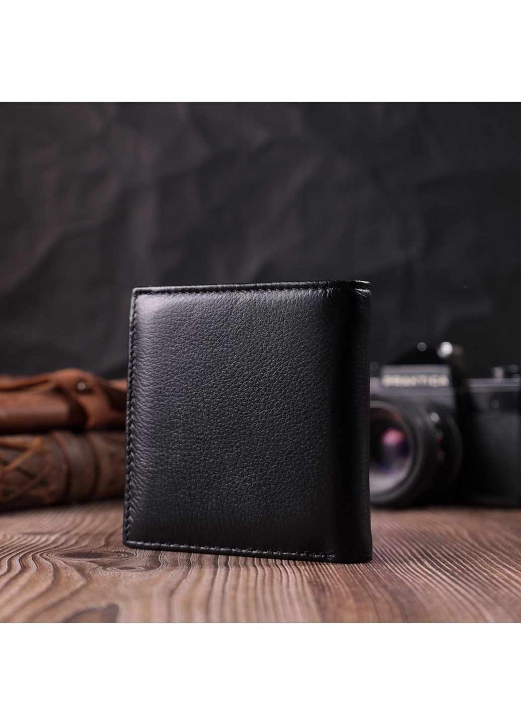 Женский кожаный кошелек 10,5х10х1,5 см st leather (288048996)