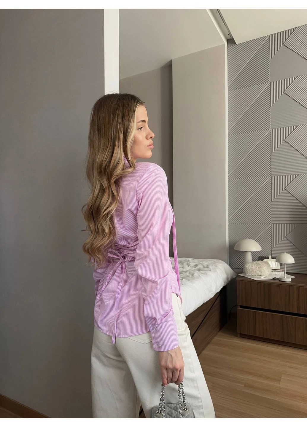 Сорочка на шнуровці😍 Luna (385807845)