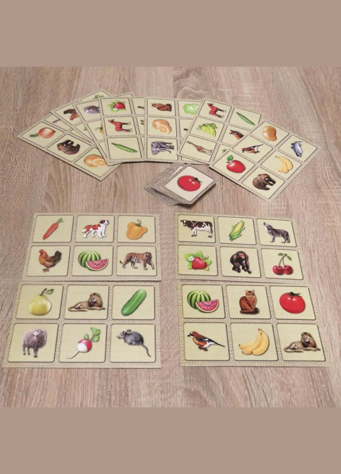 Навчальна настільна гра Лото "ENGLISH" 0796 ілюстрована Artos Games (330607540)