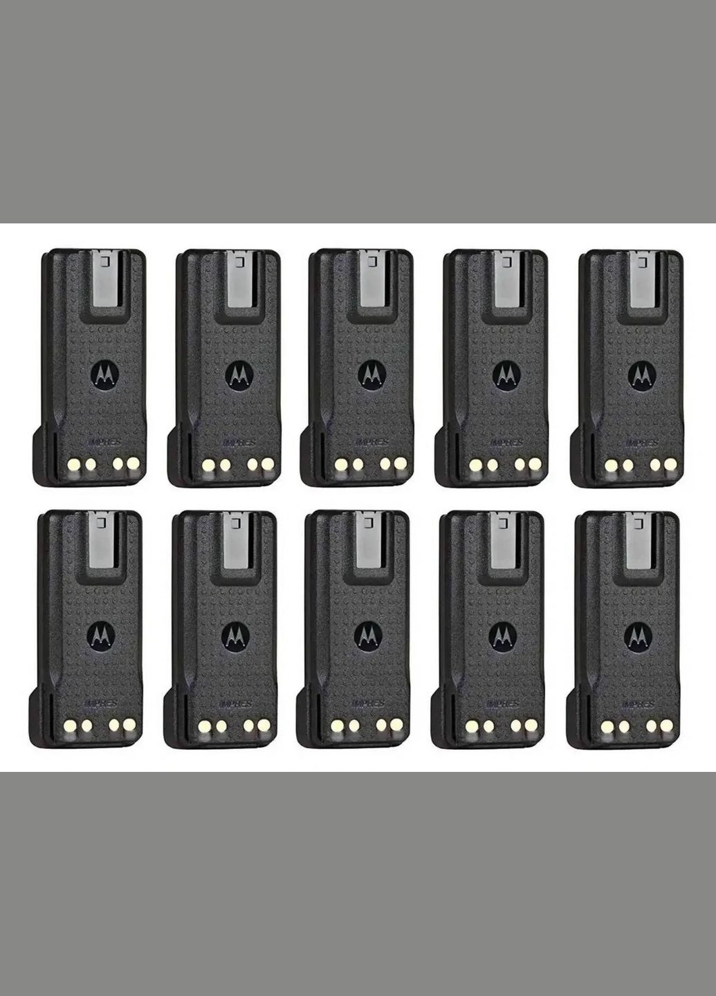 10 шт Аккумуляторы 3000 мА·ч для радиостанций DP4400, DP4400e, DP4800, DP4800e PMNN4543A Motorola (301214181)