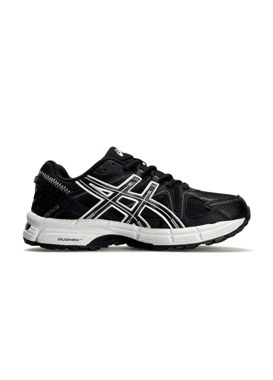 Кросівки жіночі ASICS No Brand Gel-Kahana 8 S Black White чорно-білі демісезони (316503348)