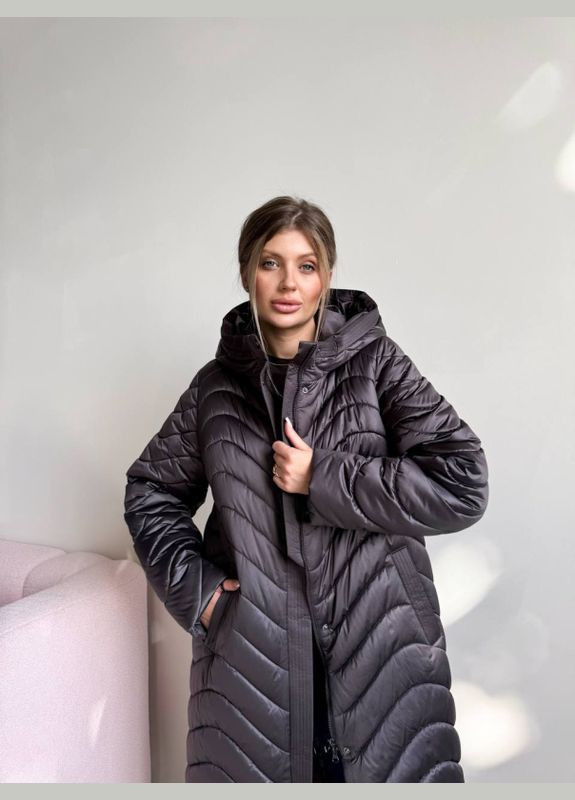 Коричневе Пальто Евєн Mirage