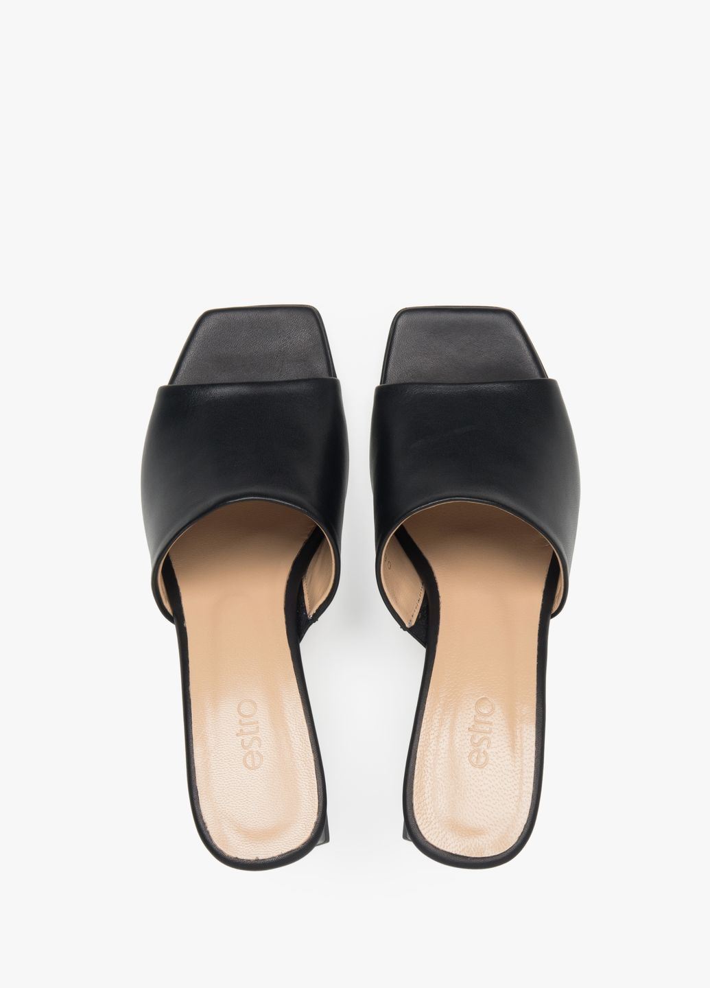 Шльопанці, колір чорний Estro (335006765)