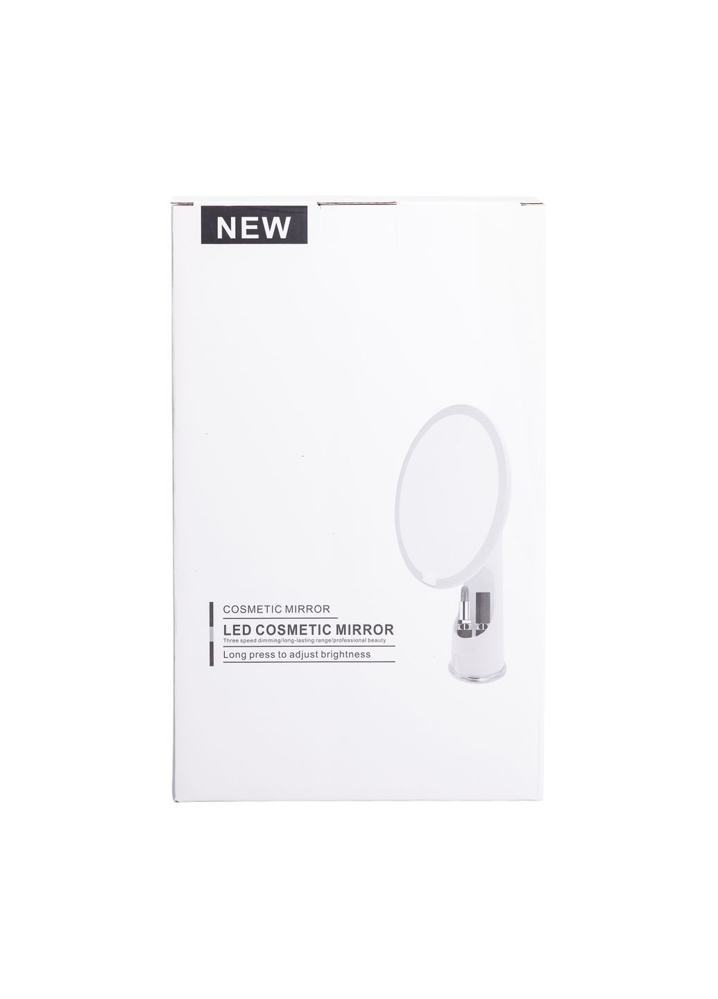 Косметичне дзеркало з LED-підсвіткою та органайзером 18,5 см, Yiwu (328603755)