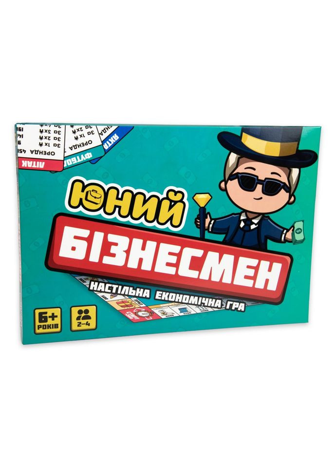 Настільна гра Юний Бізнесмен 30341 картки та тайли власності Strateg (364127046)