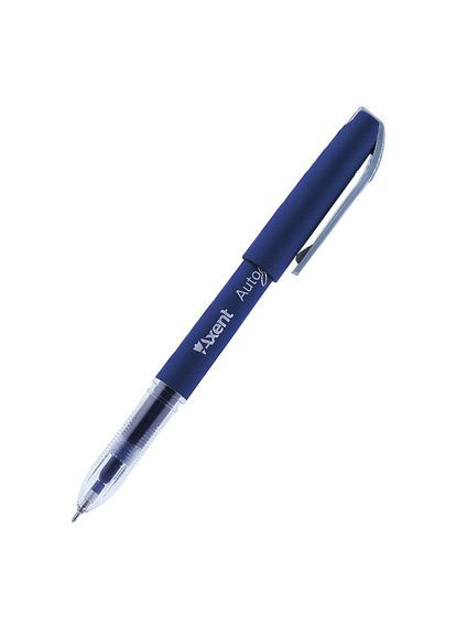 Ручка гелева Autograph синя 0,5 мм Axent (280927870)