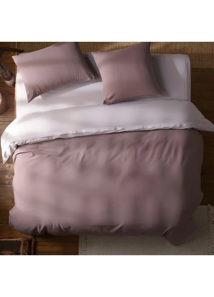 Комплект постільної білизни євро муслін люкс 200×230, пюсовий ТМ COLORFUL HOME 004-145-4-20-3 No Brand (397078958)