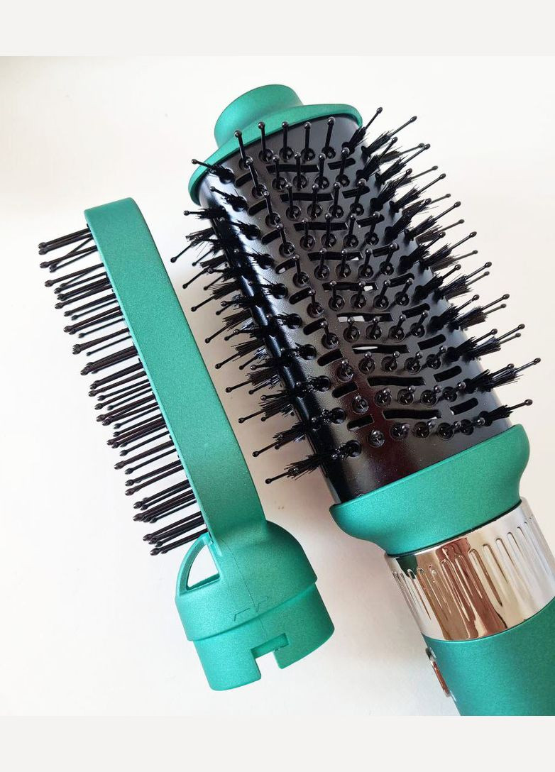 Фен щітка браш для волосся 2в1 V-498 стайлер з іонізацією для укладання накрутки професійна гребінець VGR (297331712)