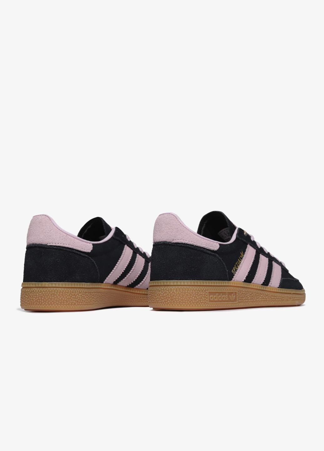 Кросівки Adidas Black Pink No Brand Handball Spezial чорні демісезони (326554465)