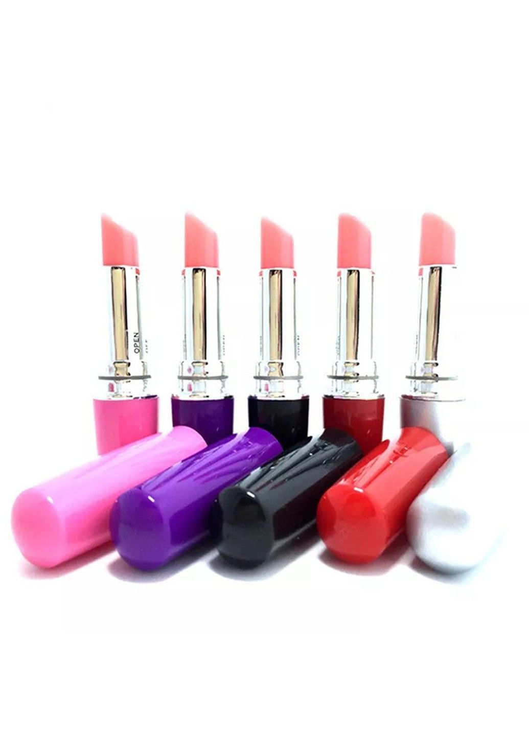 Міні-вібратор, імітатор губної помади, рожевого кольору (ААА) We Love (284278631)