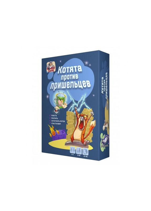 Настільна гра "Коти проти Прибульців" Bombat 800385 рус No Brand (302452721)