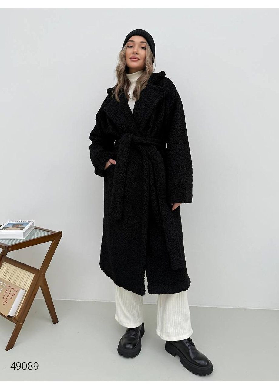 Чорне зимнє Пальто жіноче Тедді Byron