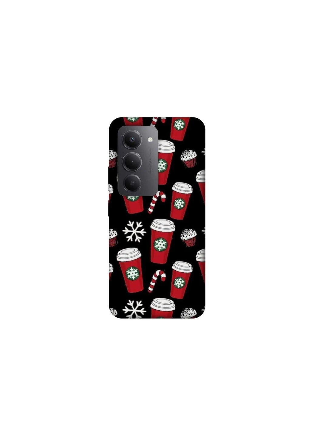 Чехол на Xiaomi Redmi 15 (Global) Новогодний v40 Frontalka (384638584)