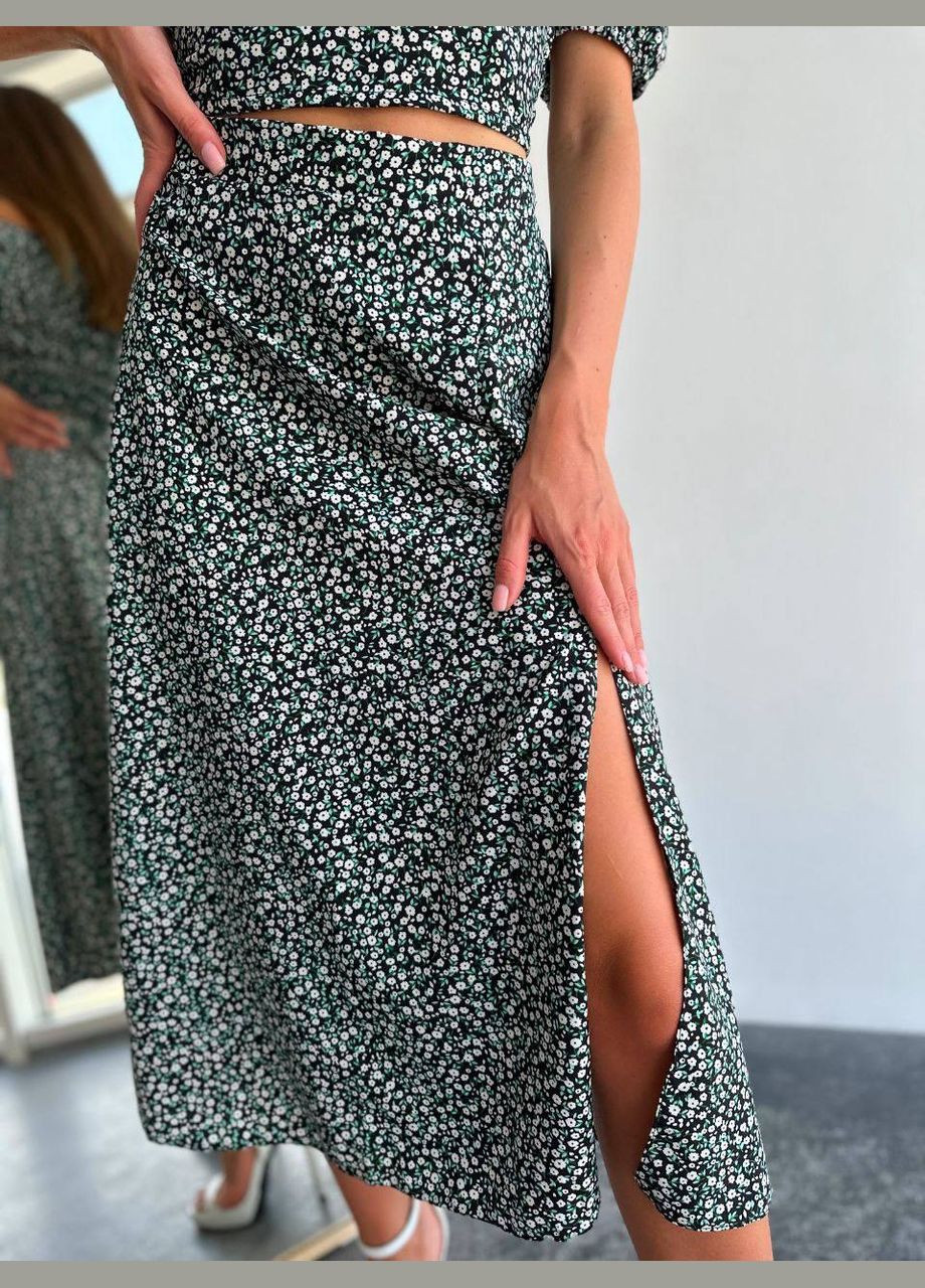 Літній костюм в квітковий принт Adelante (334256888)