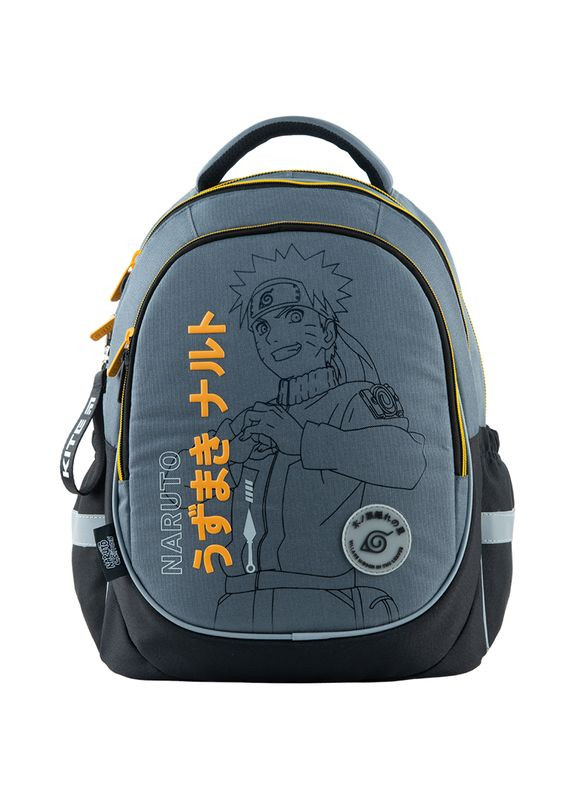 Шкільний рюкзак із ортопедичною спинкою сірий Education Naruto NR23-700M Kite (293504321)