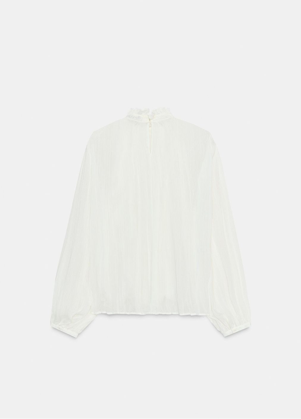 Молочна блузка Zara