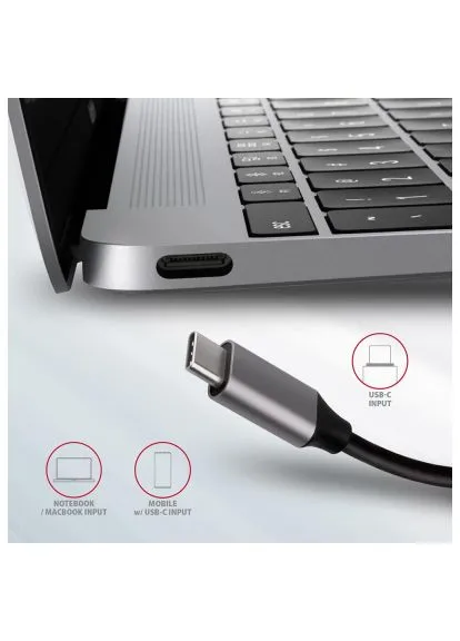 Концентратор USB-C to 2xUSB-A + HDMI + RJ45 + SATA M.2 + PD 100W 0.18m grey (HMC-6M2) Axagon USB-C to 2xUSB-A + HDMI + RJ45 + SATA M.2 + PD 100 (400303389)