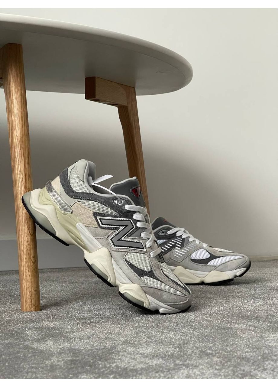 Кроссовки женские и мужские New Balance 9060 grey | Нью Беланс 9060 серые No Brand серые демисезоны (361947237)