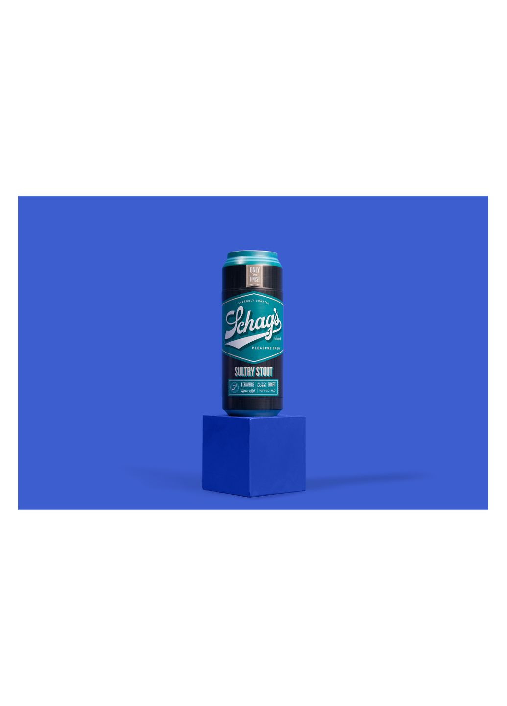 Cамосмазывающийся мастурбатор SCHAG'S SULTRY STOUT FROSTED Blush (298919328)