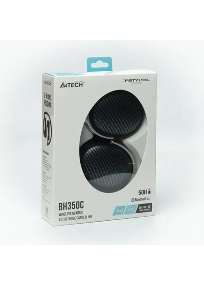 Навушники ігрові бездротові з мікрофоном BH350C Black A4Tech (382951378)