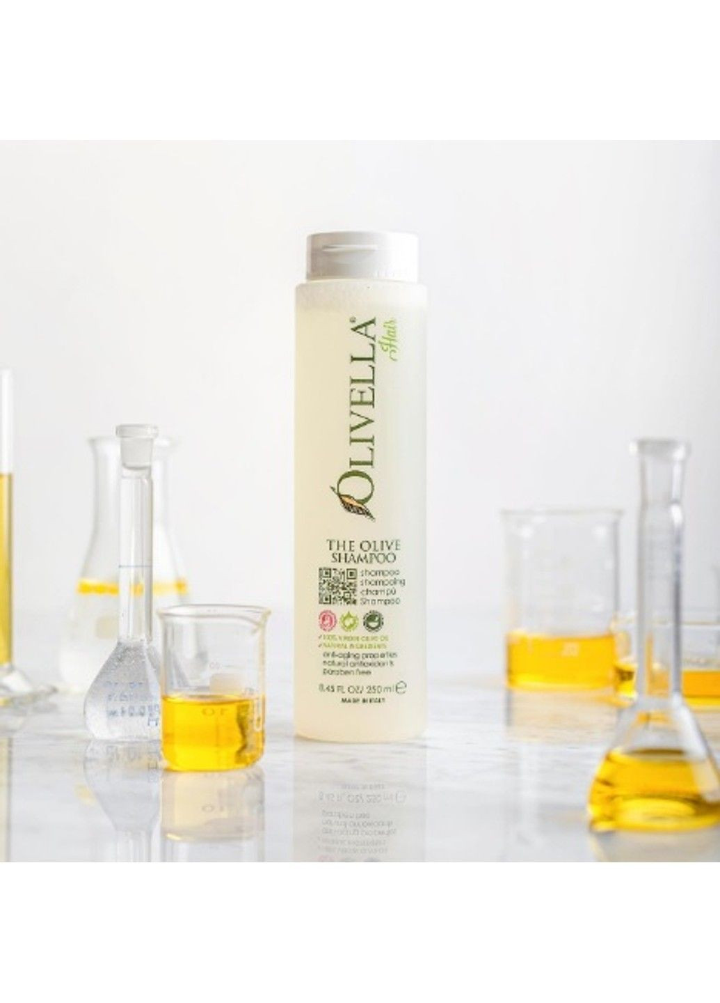 Шампунь для зміцнення волосся на основі оливкового екстракту 250 мл Olivella (298056019)