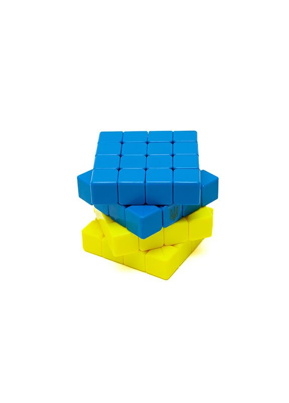 Головоломка Розумний кубик 4х4х4 "Прапор України" SCU444 (Bicolor 4x4x4 "Ukraine") Smart Cube (366237007)