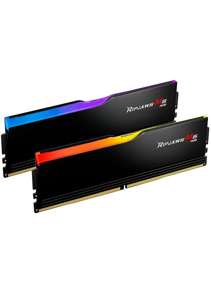 Набор 64GB DDR5 6400 MHz Ripjaws M5 RGB (F5-6400J3239G32GX2-RM5RK) G.SKILL (370033715)