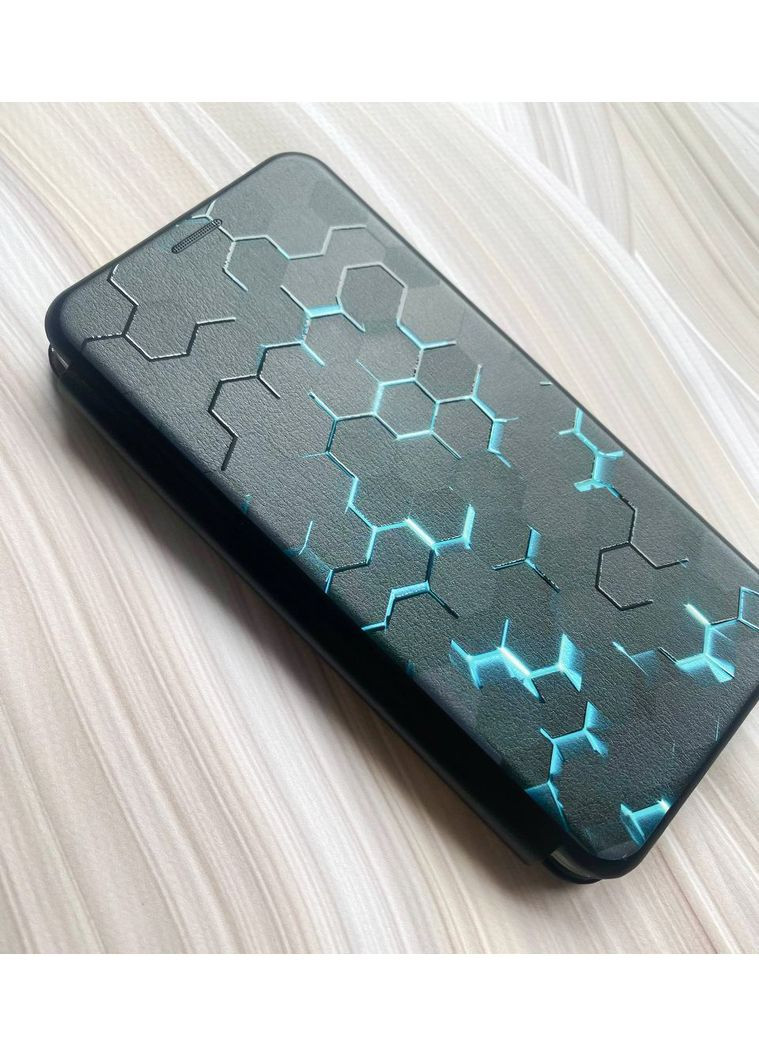 Чохол-книжка чорний з малюнком на Samsung Galaxy M34 5G Соти 3D (принт 357) Creative (355401674)
