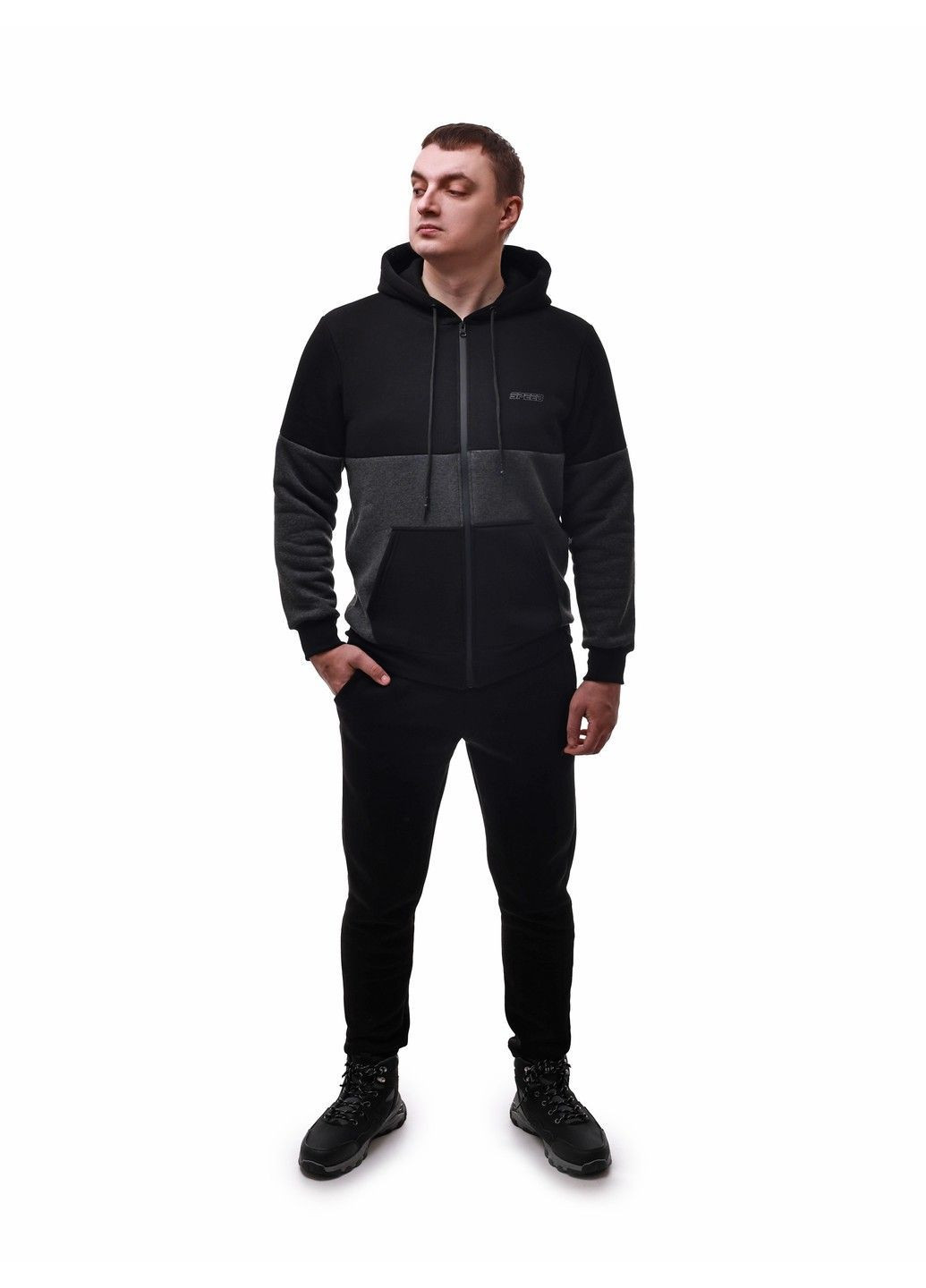 Чорний костюм спортивний чоловічий Griffin