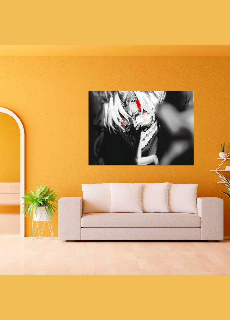 Плакат на стіну з оригінальним принтом аніме-манги Dandadan Дандадан "Okarun Окарун тихо" А1 Кавун постер (316209418)