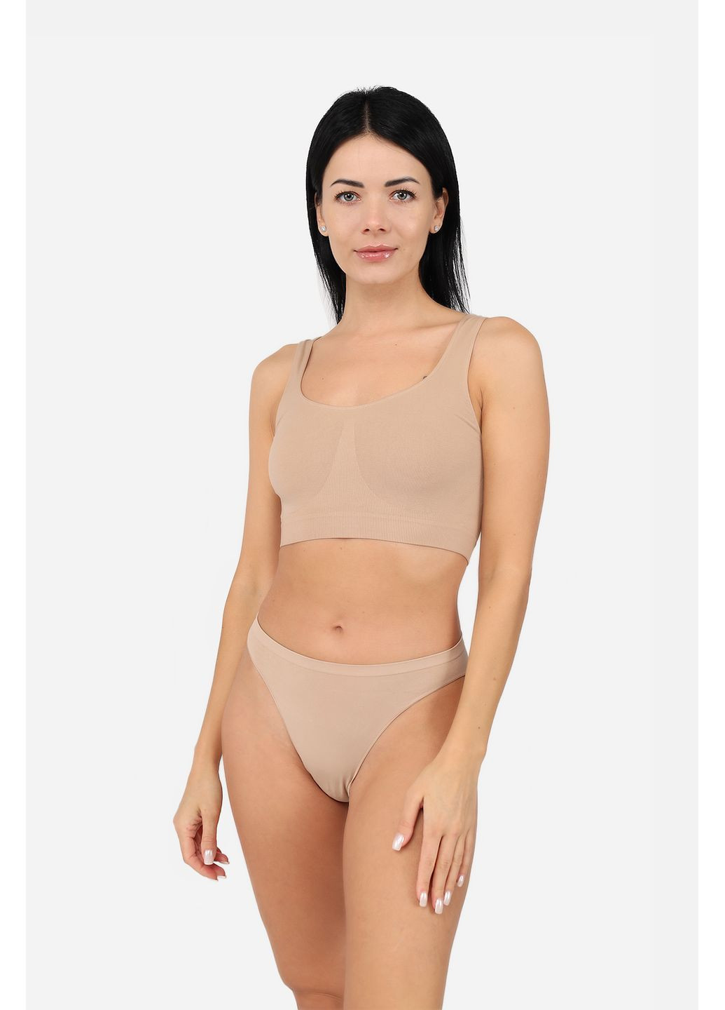 Трусы слипы женские цвет бежевый CB-00285552 Yuki (367017673)