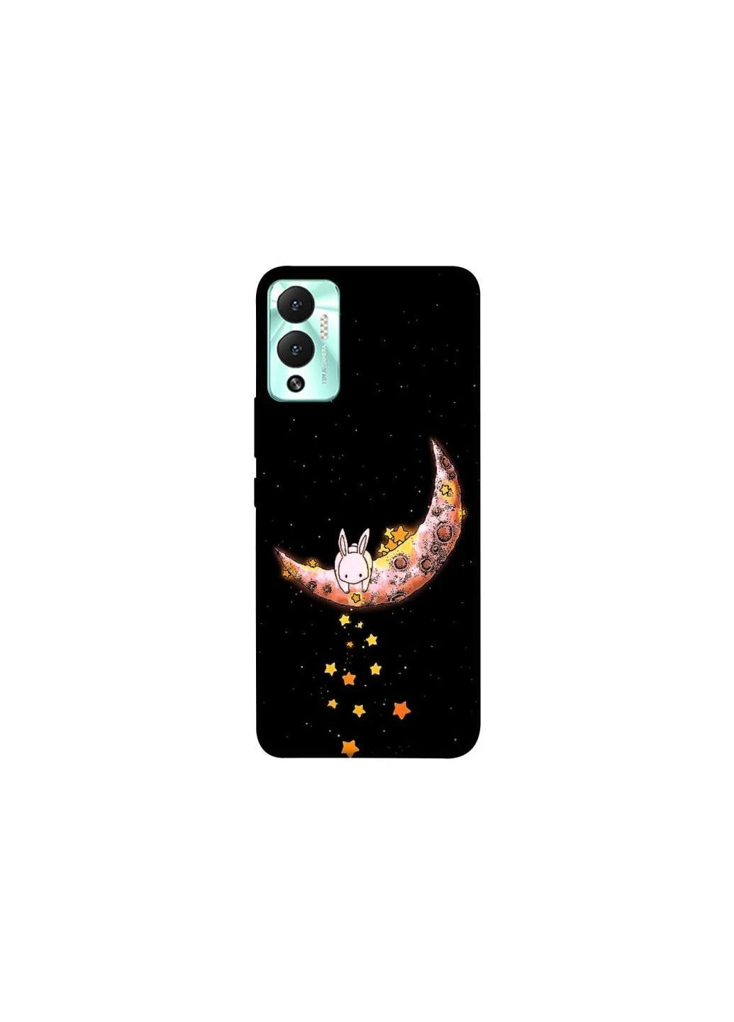 Чехол на Infinix Hot 12 Play Moon rabbit Frontalka (379667258)
