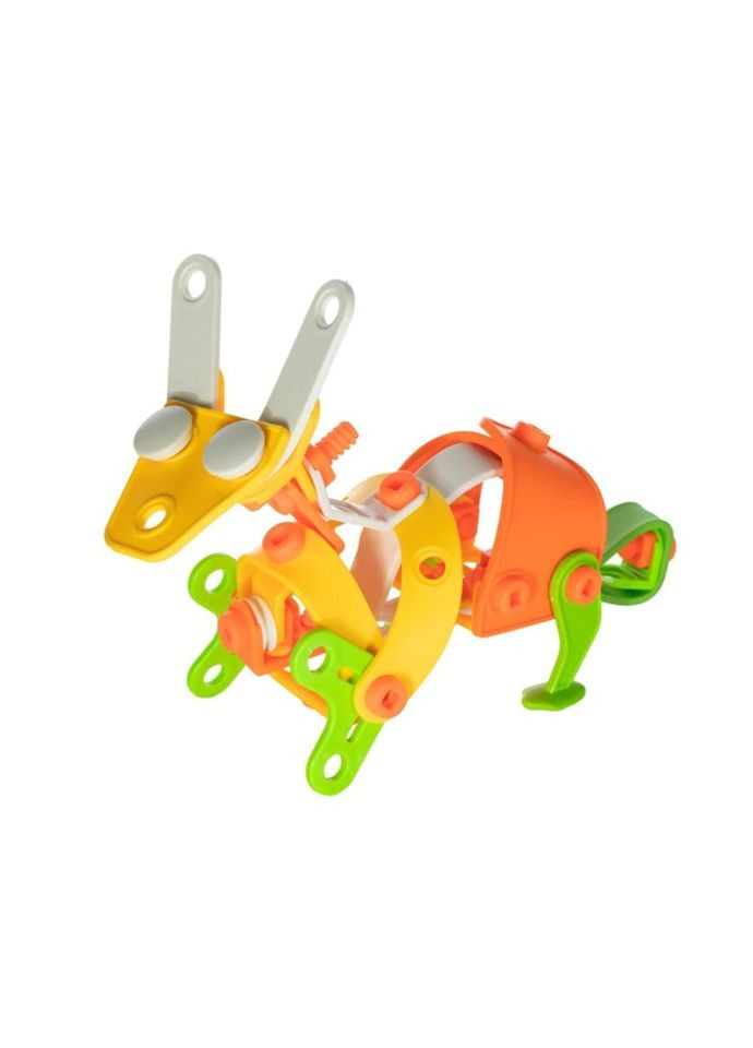 Конструктор-механик "Зайчик" J-7712, 63 элемента Hanye (370976997)